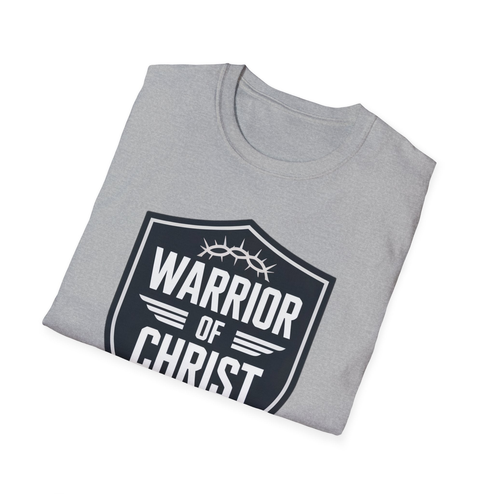 Warrior of Christ T-Shirt — Christian Faith Tee for Men & Women