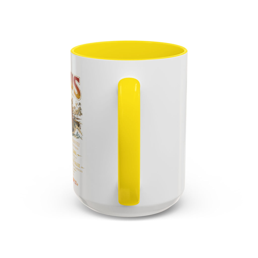 Jesus on Tour Coffee Mug — Band-Tour Style Map of Jesus’ Visits (11/15oz)