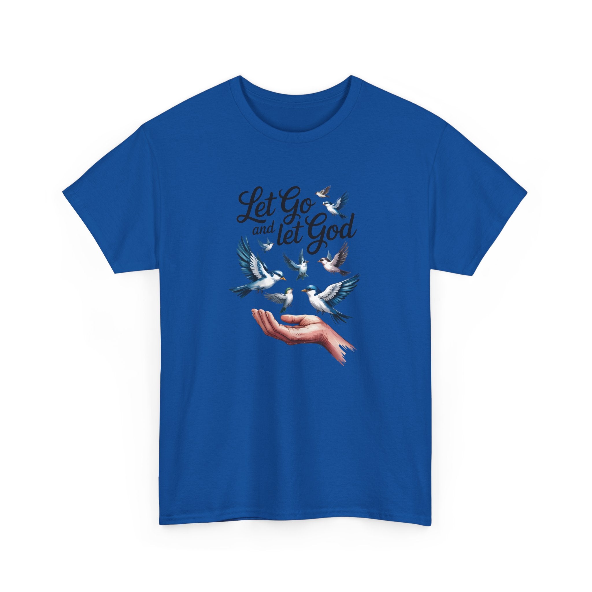 Let Go and Let God Tee — Hand & Flock Faith T-Shirt