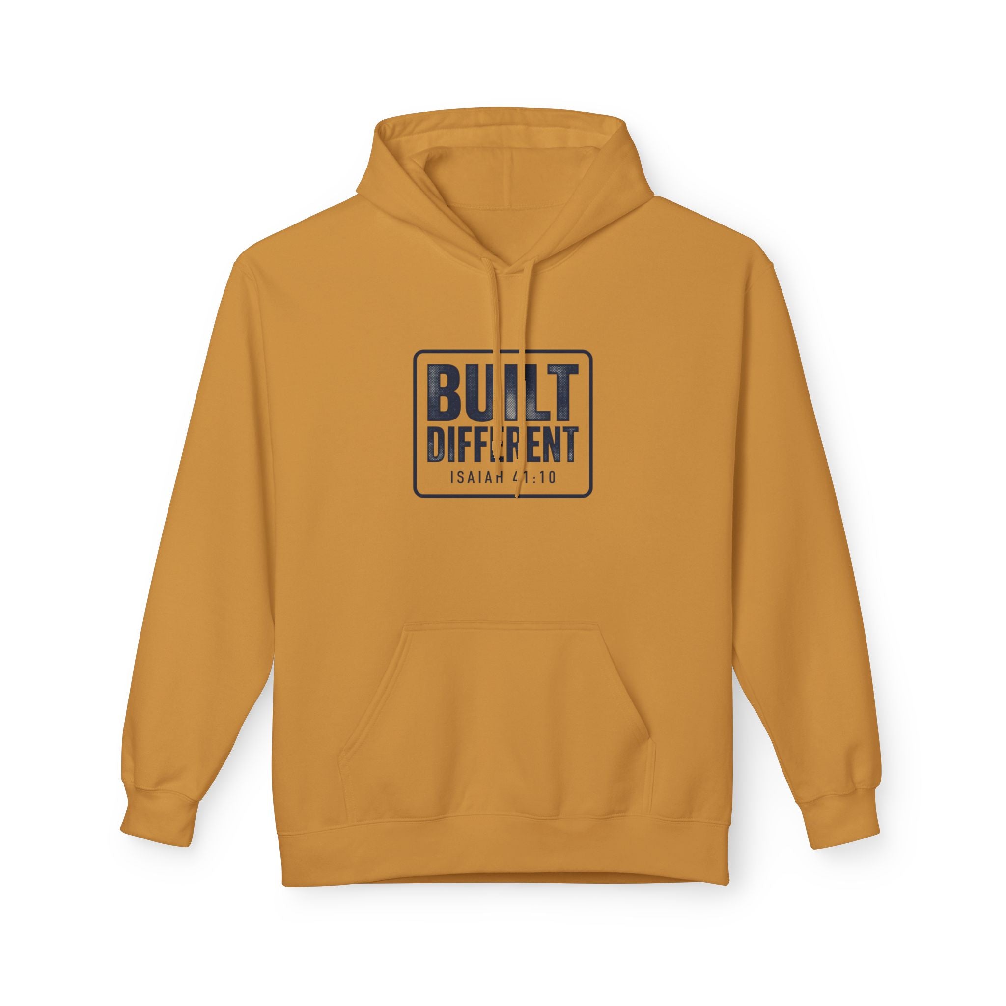 Built Different Hoodie — Motivational Graphic Pullover