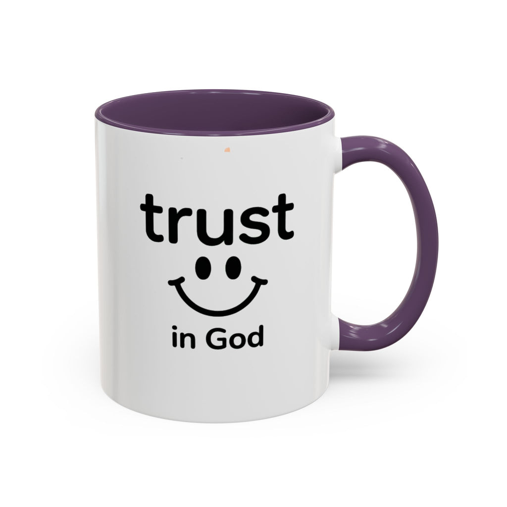 Sip, Smile & Trust in God – Inspirational Mug