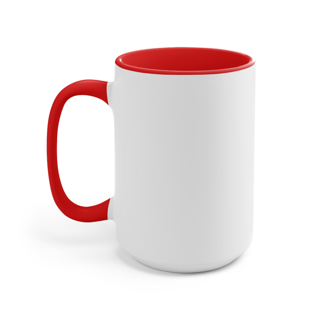 Love Never Ends Mug — Heart Accent Ceramic Mug