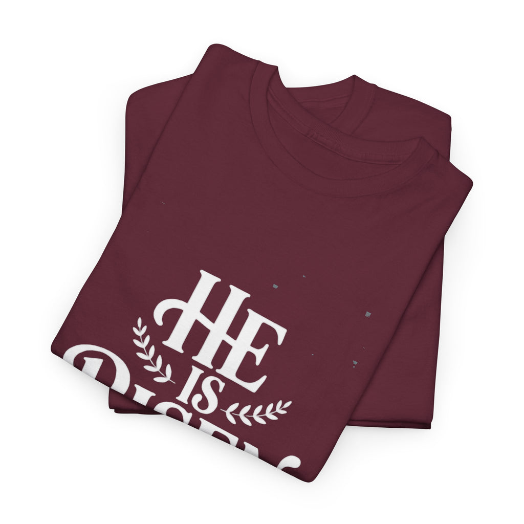 He Is Risen Christian T-Shirt — Faith Tee