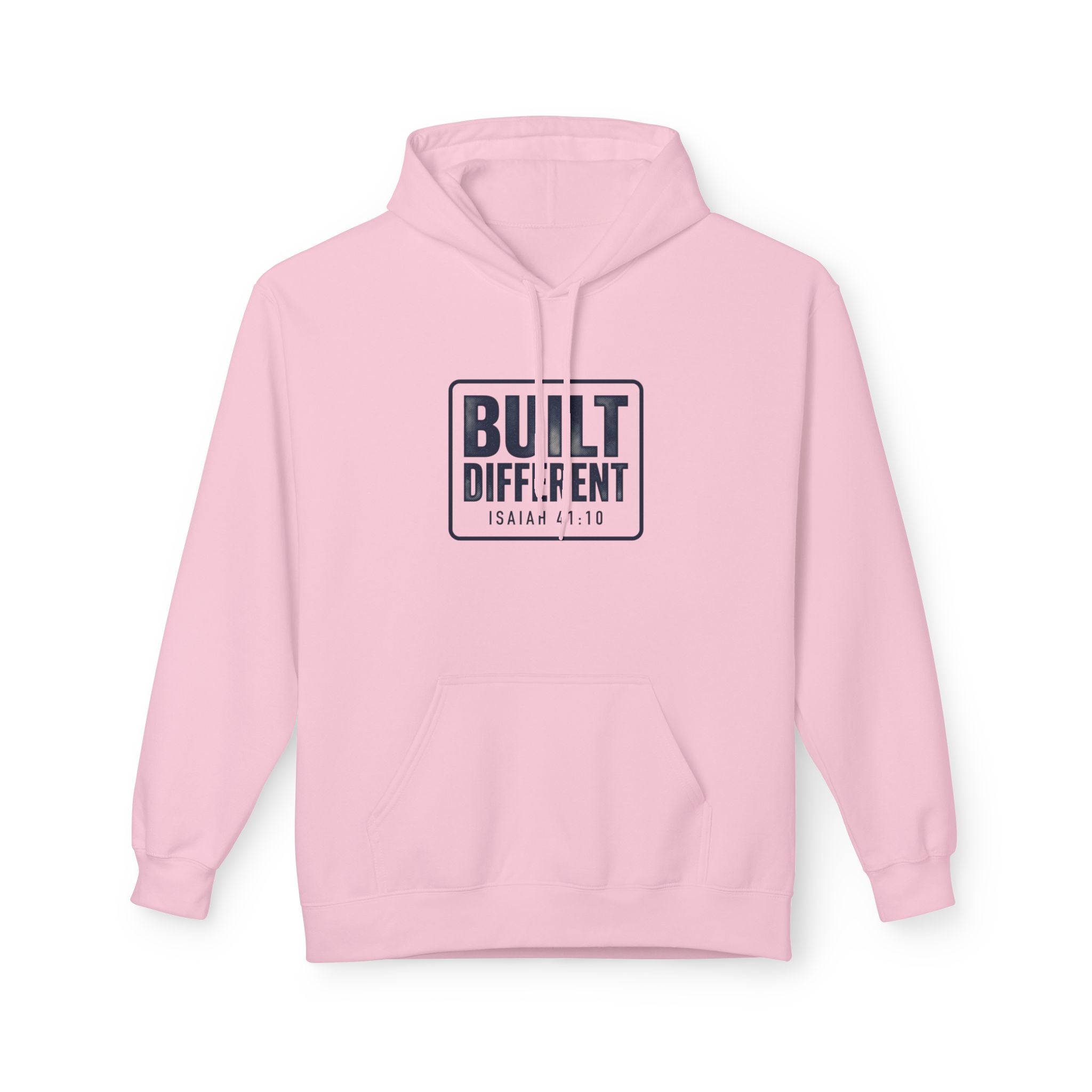 Built Different Hoodie — Motivational Graphic Pullover