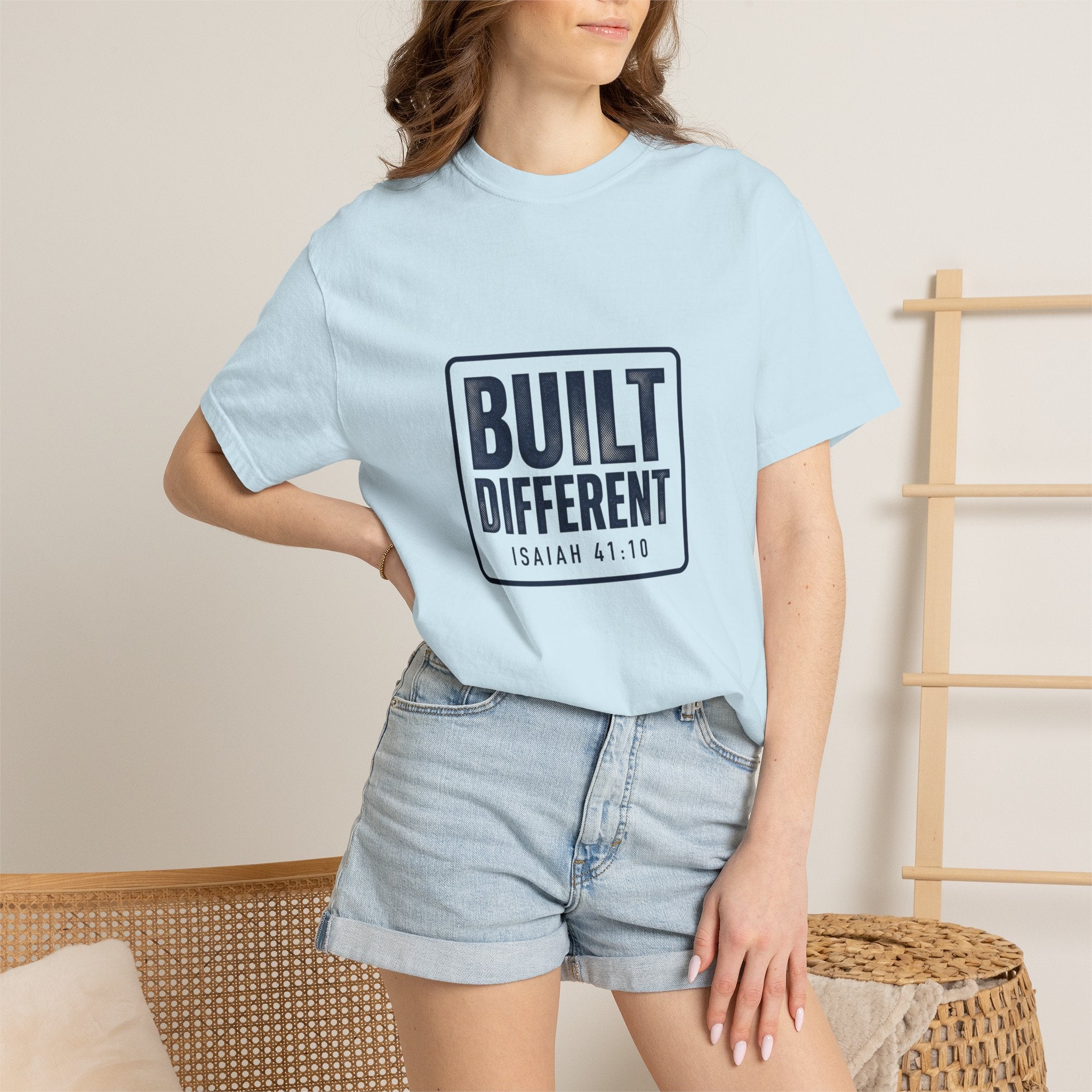 Built Different Isaiah 41:10 Tee