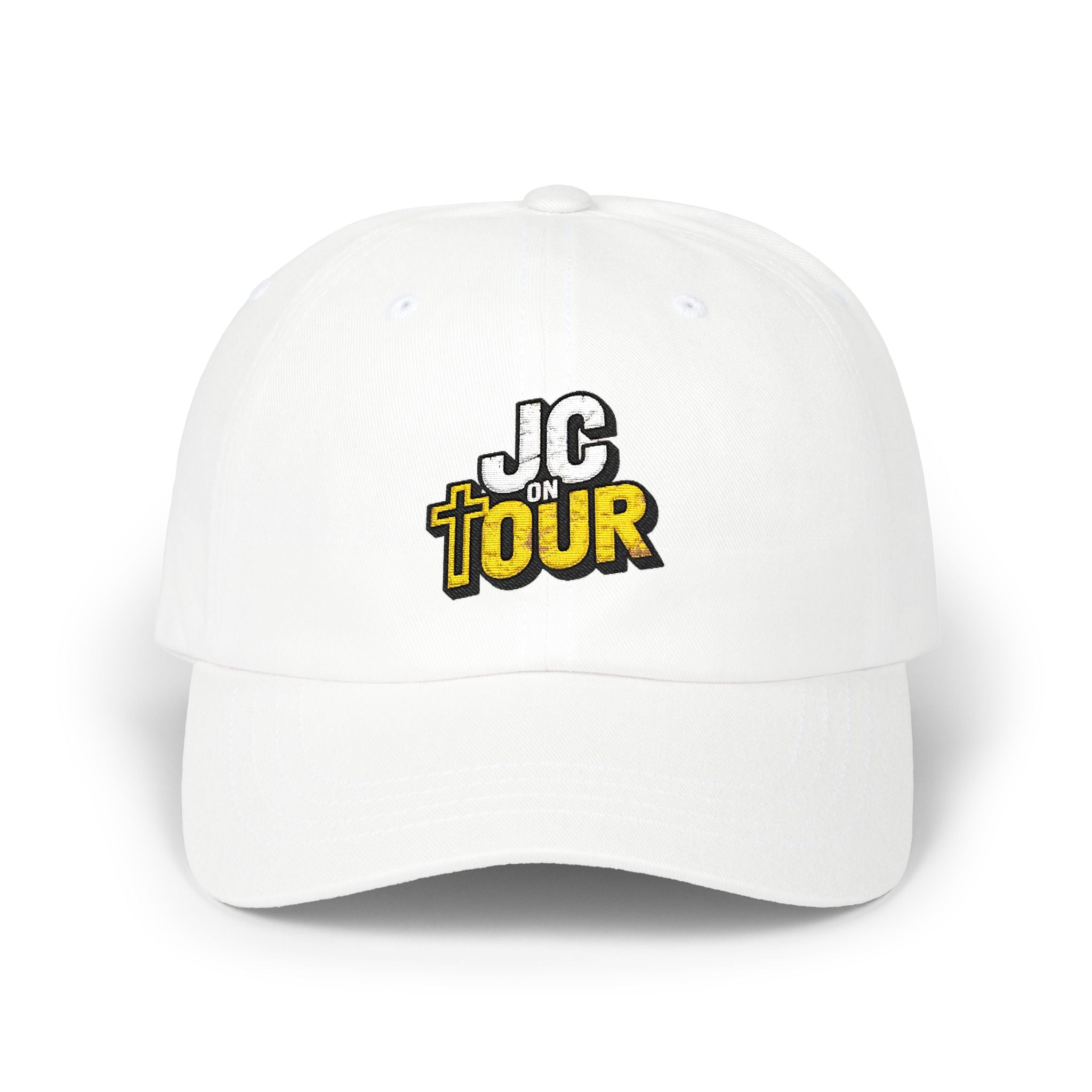 JC on Tour Embroidered Dad Cap – Classic Unstructured Baseball Hat
