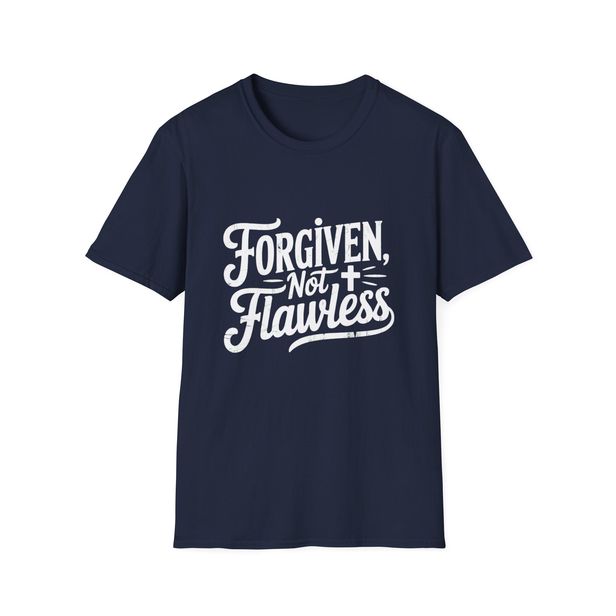 Forgiven Not Flawless T-Shirt – Faith Over Perfection