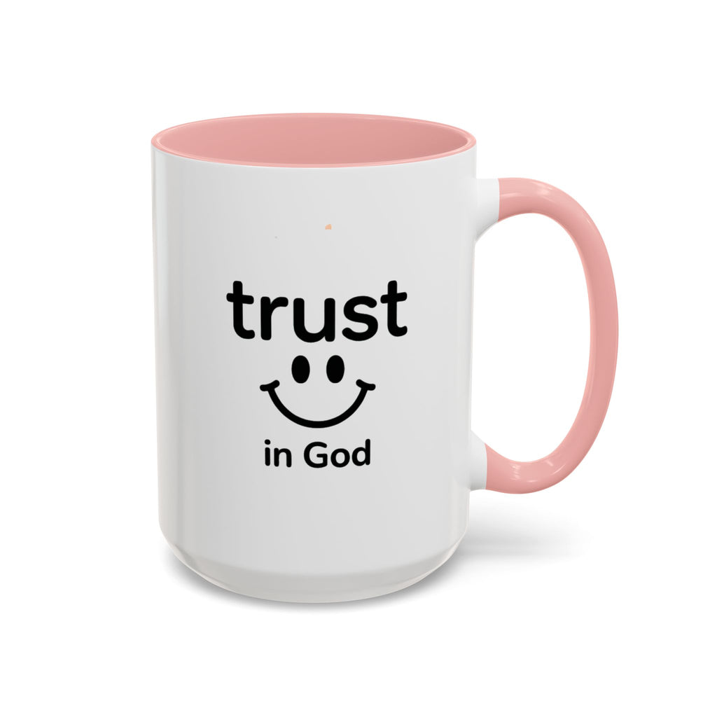 Sip, Smile & Trust in God – Inspirational Mug