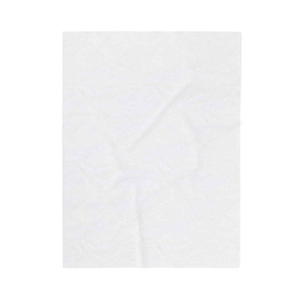 Velveteen Plush Blanket — Dove Design with "Be kind. Be still. Be His." Inspirational Christian Throw