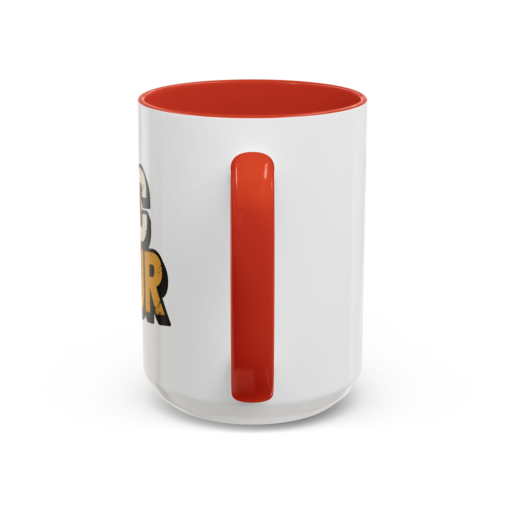 JC on Tour Accent Coffee Mug — Jesus Christ Faith Coffee Cup (11/15oz)