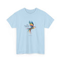Psalm Bird Tee — "Our Refuge and Our Strength" Christian T-Shirt