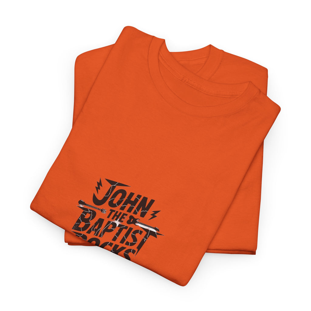 John the Baptist Rocks T-Shirt — Rock ’n’ Roll Christian Tee