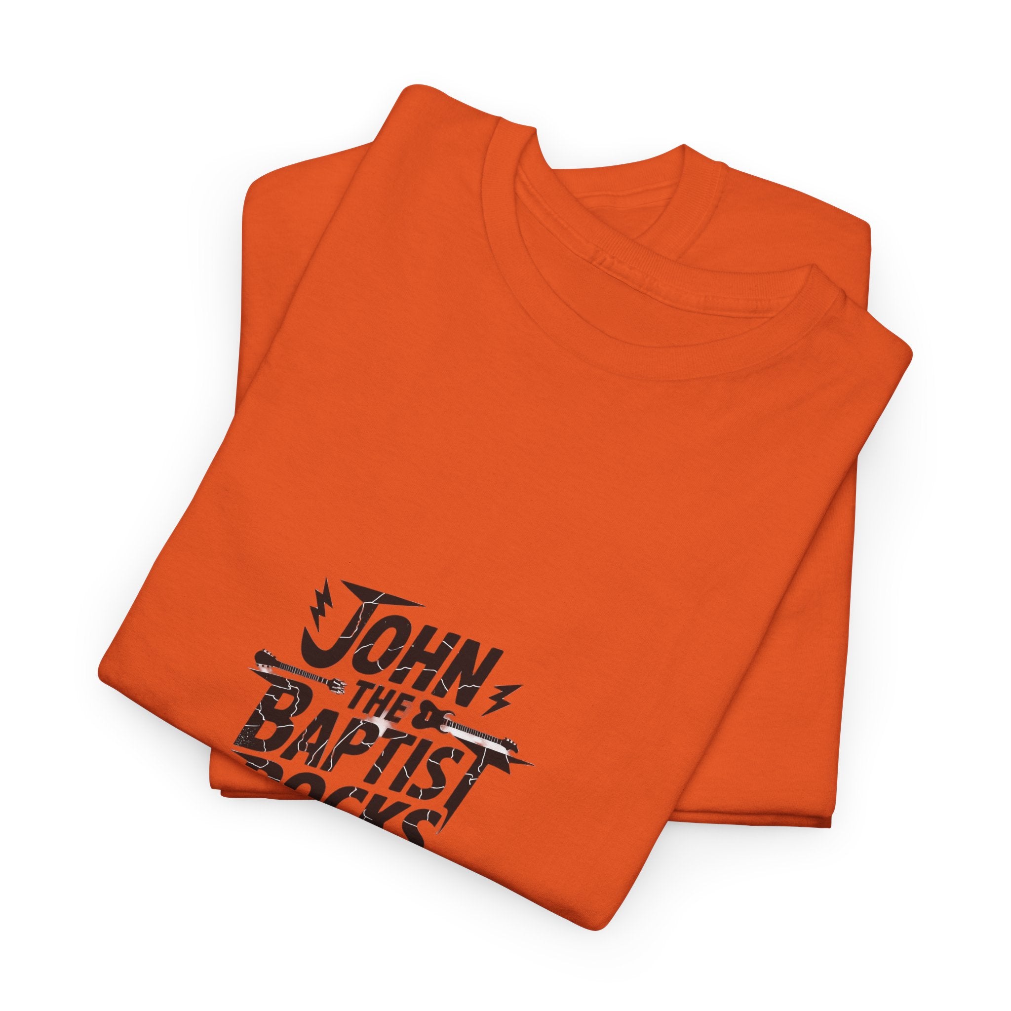 John the Baptist Rocks T-Shirt — Rock ’n’ Roll Christian Tee