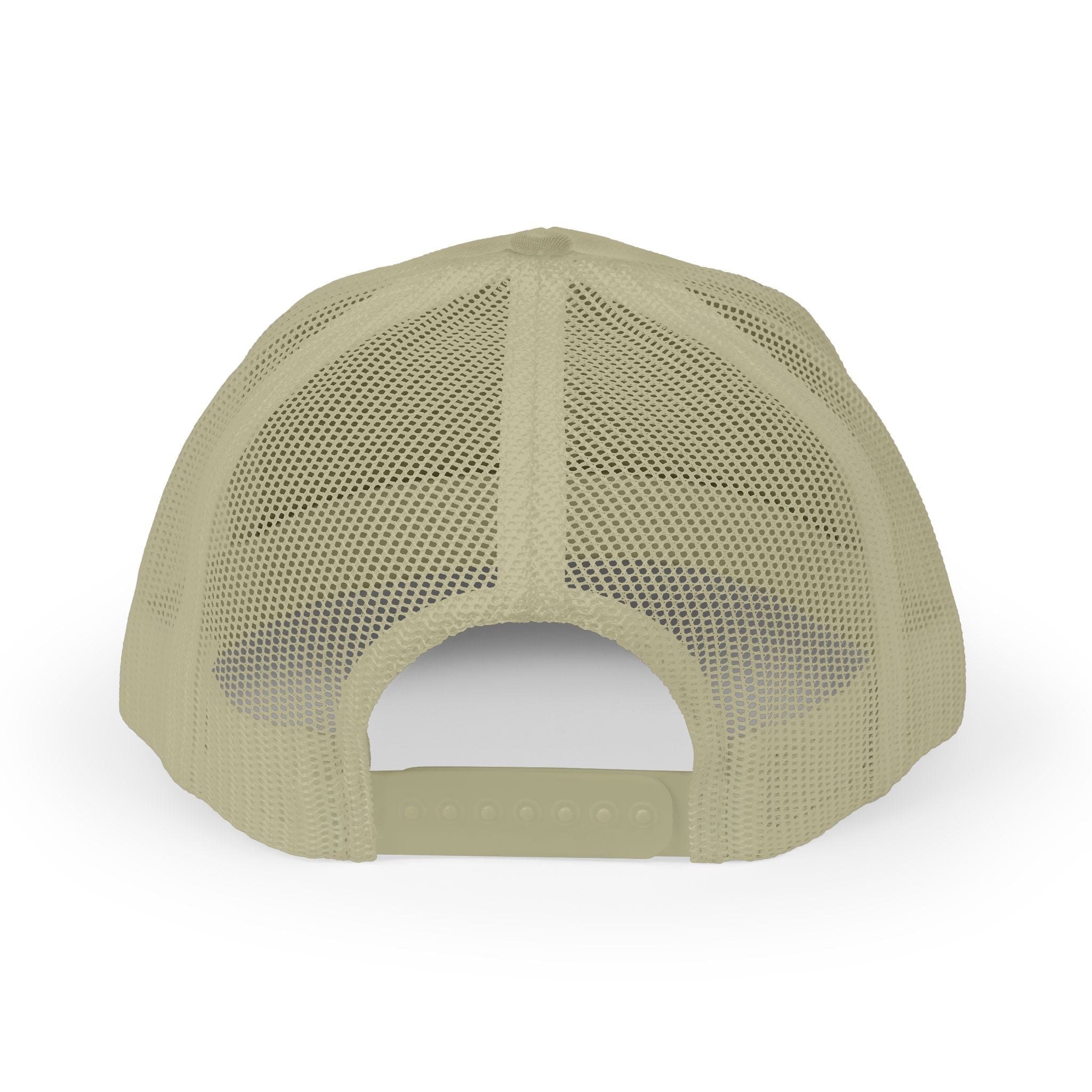 Be Nice Smiley Snapback Trucker Cap — Positive Message Mesh Hat