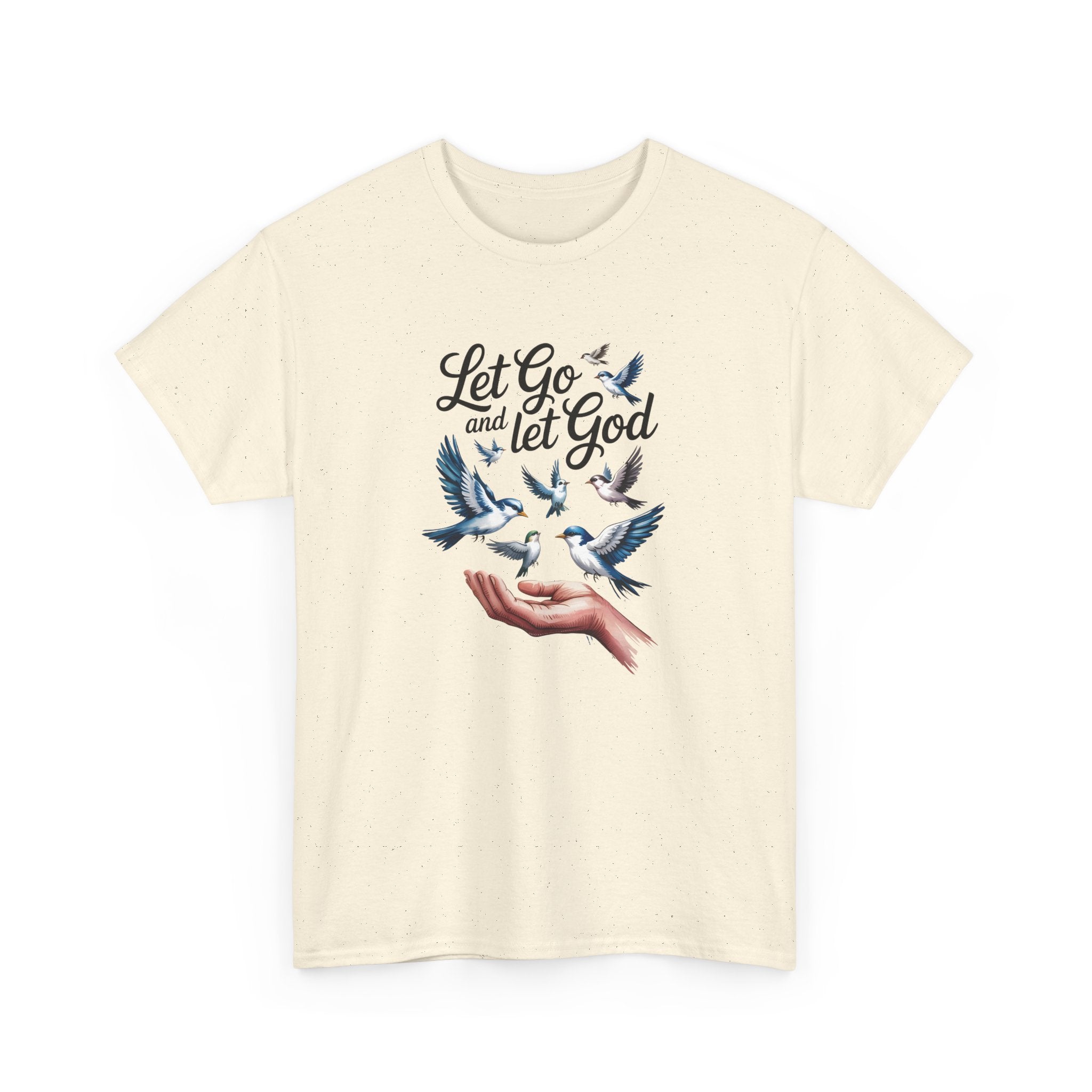 Let Go and Let God Tee — Hand & Flock Faith T-Shirt