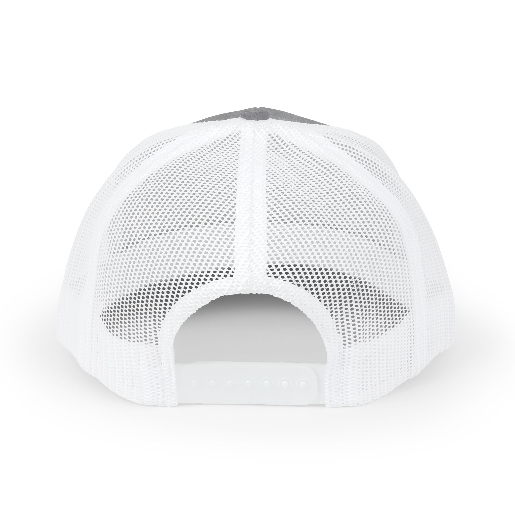 Be Nice Smiley Snapback Trucker Cap — Positive Message Mesh Hat