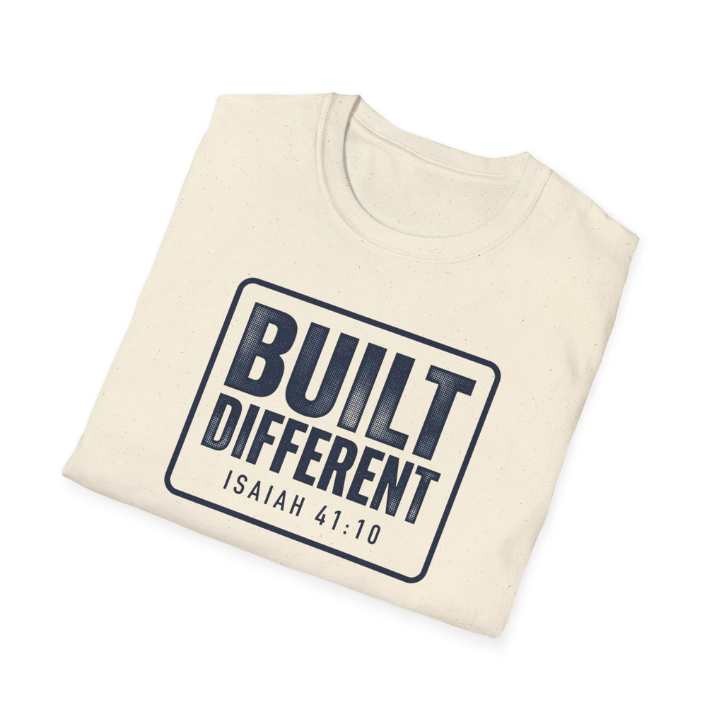 Built Different Isaiah 41:10 T-Shirt