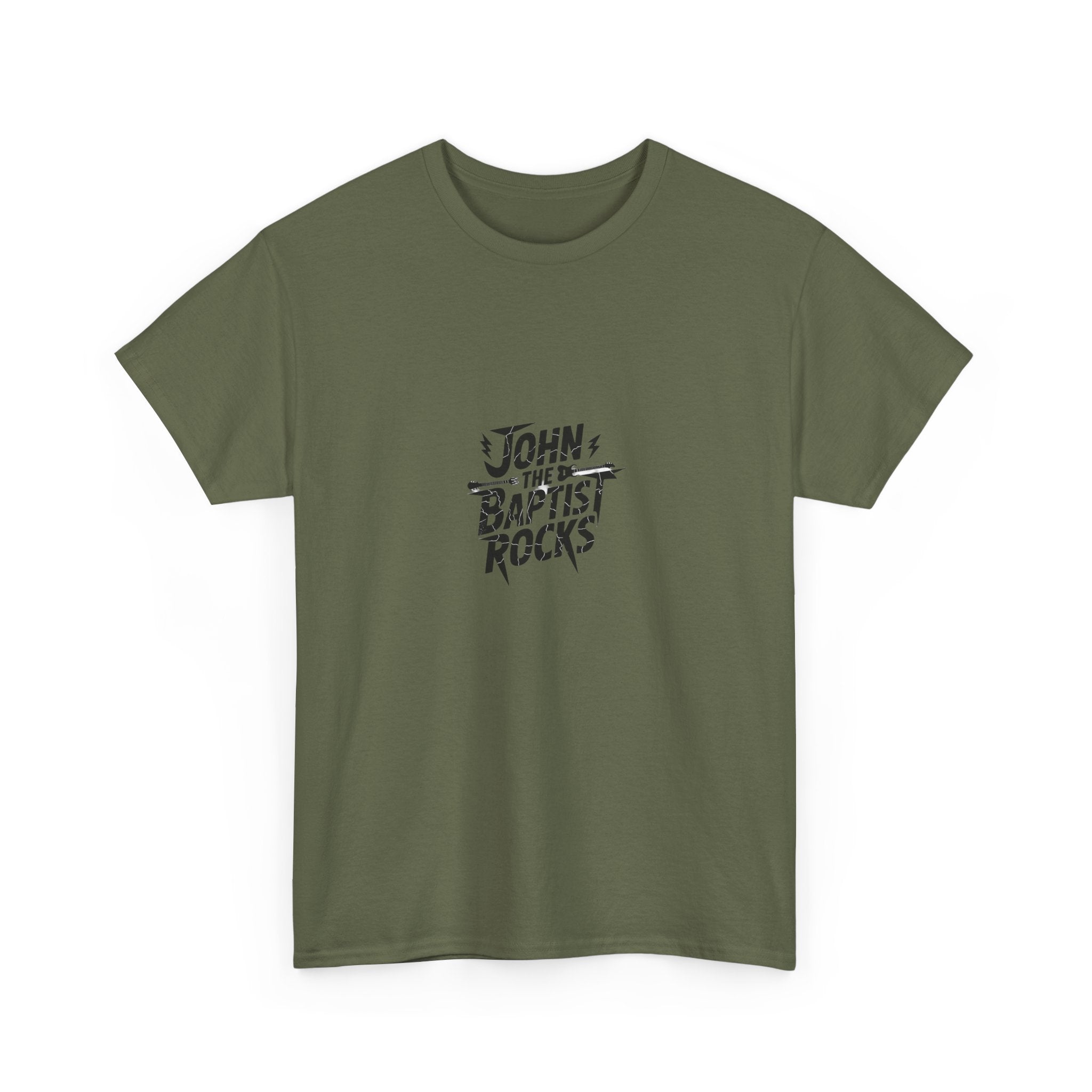 John the Baptist Rocks T-Shirt — Rock ’n’ Roll Christian Tee