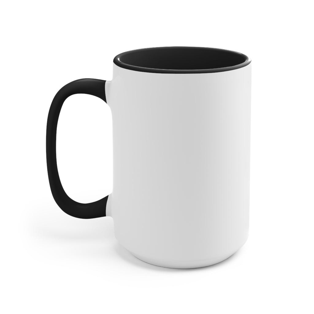 Love Never Ends Mug — Heart Accent Ceramic Mug