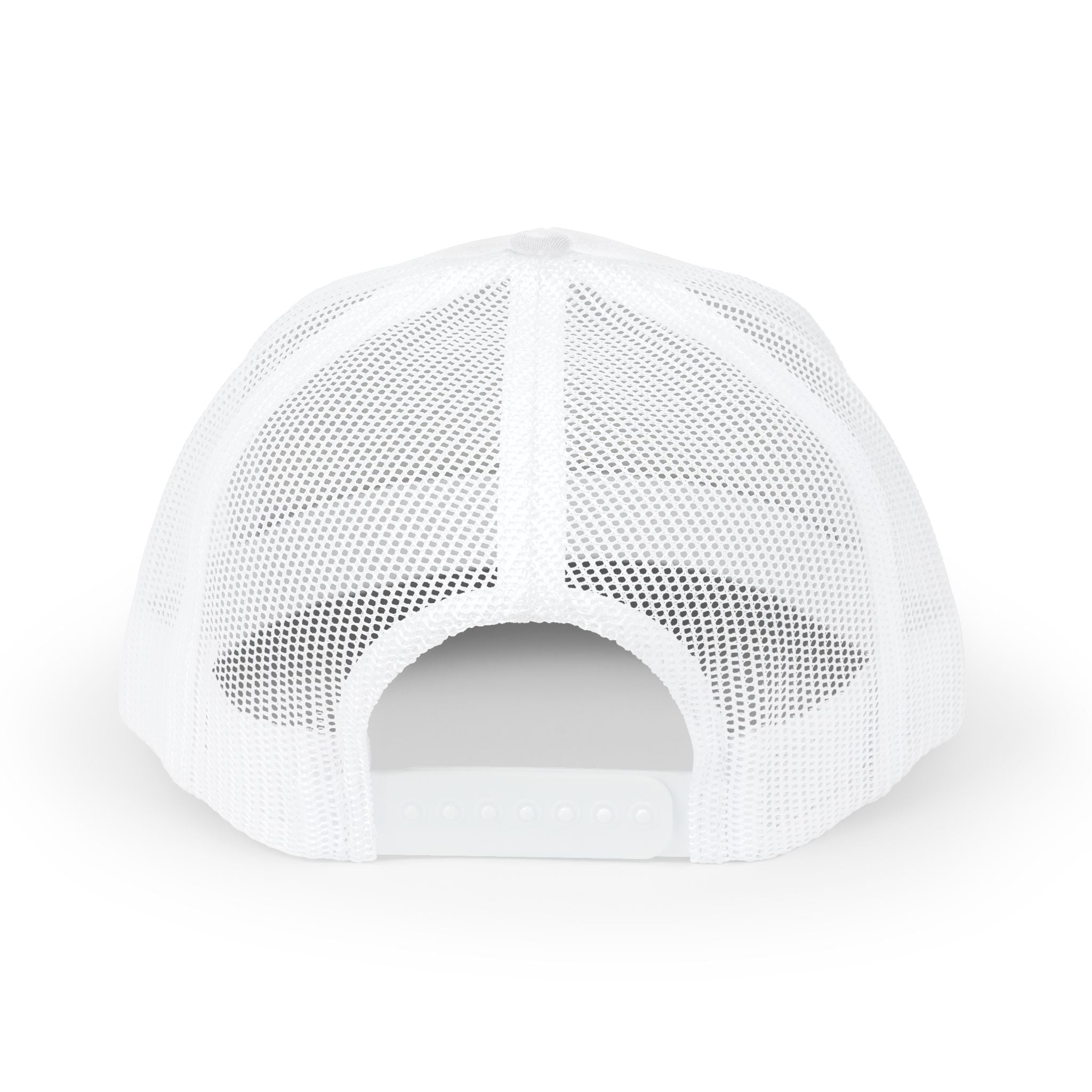 Be Nice Smiley Snapback Trucker Cap — Positive Message Mesh Hat
