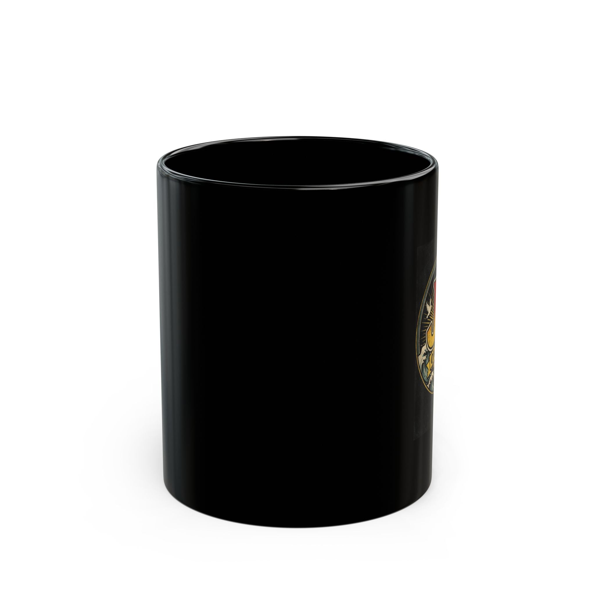 Jesus on Tour Black Mug — "JC on Tour" Christian Coffee Cup (11oz & 15oz)