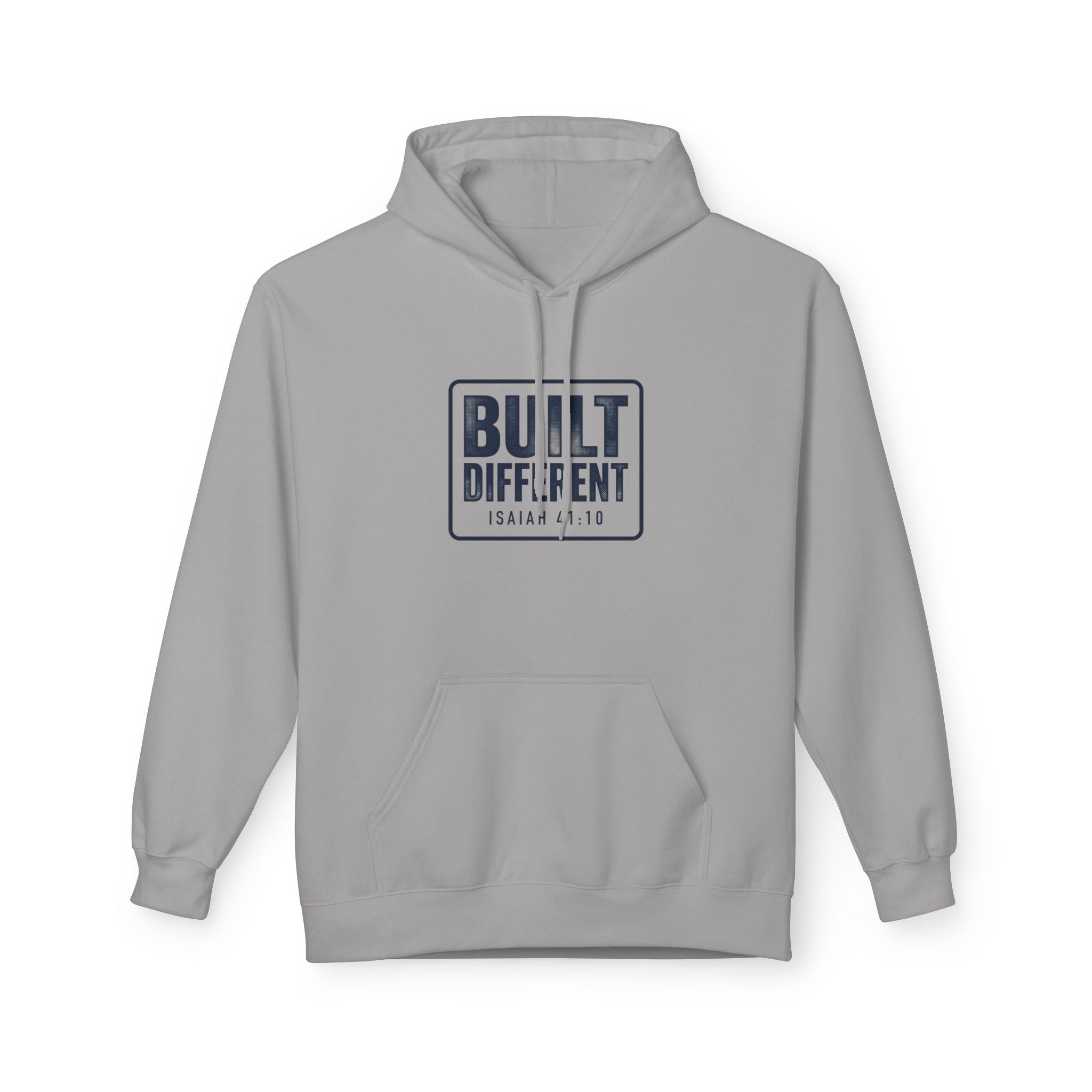 Built Different Hoodie — Motivational Graphic Pullover
