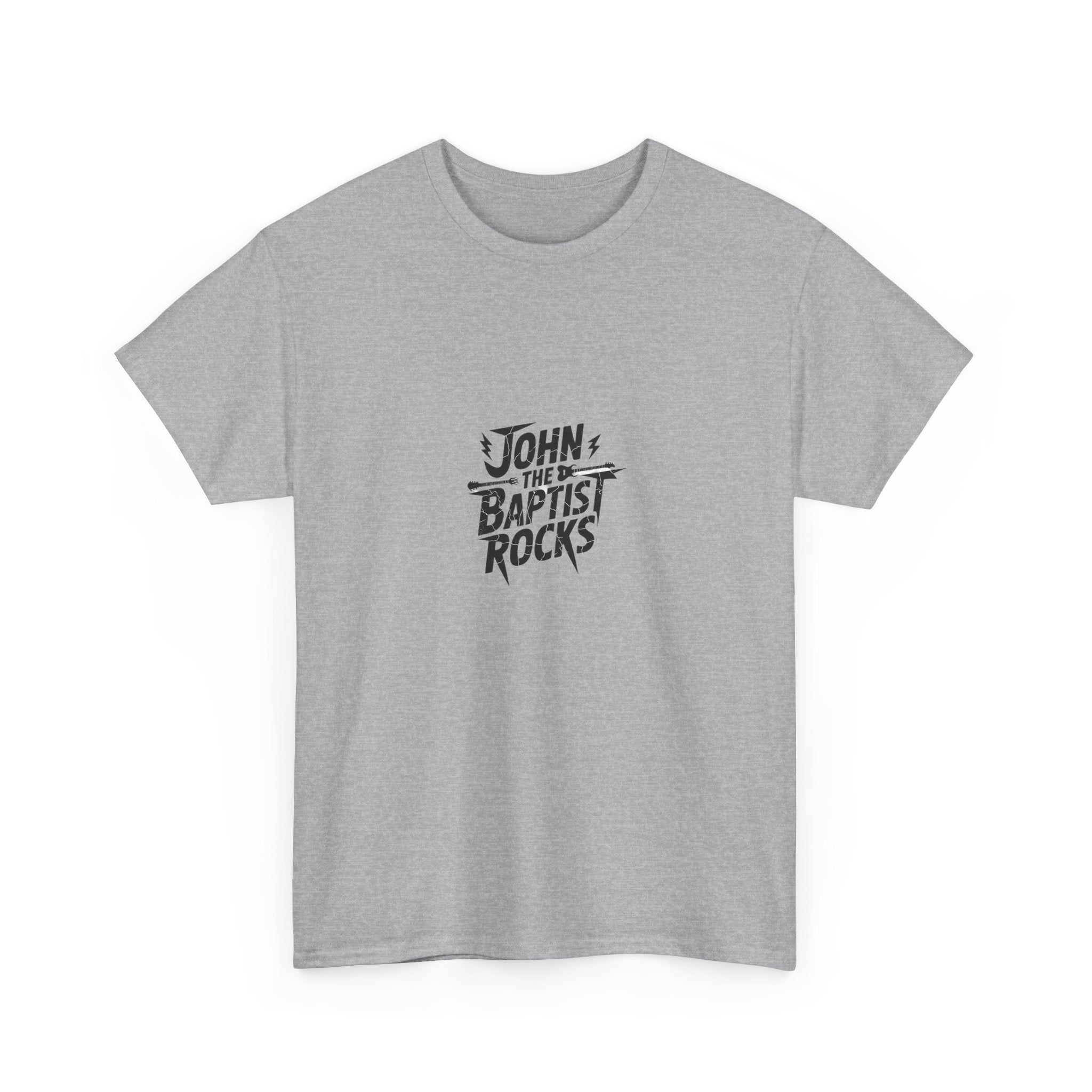 John the Baptist Rocks T-Shirt — Rock ’n’ Roll Christian Tee