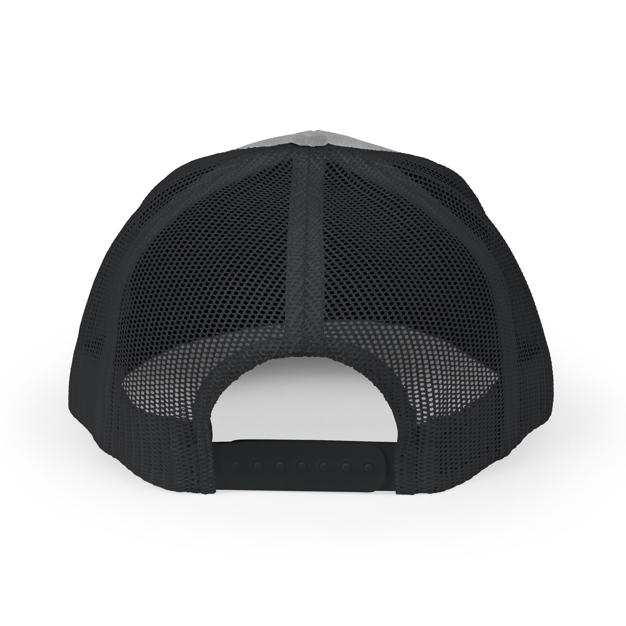 Be Nice Smiley Snapback Trucker Cap — Positive Message Mesh Hat
