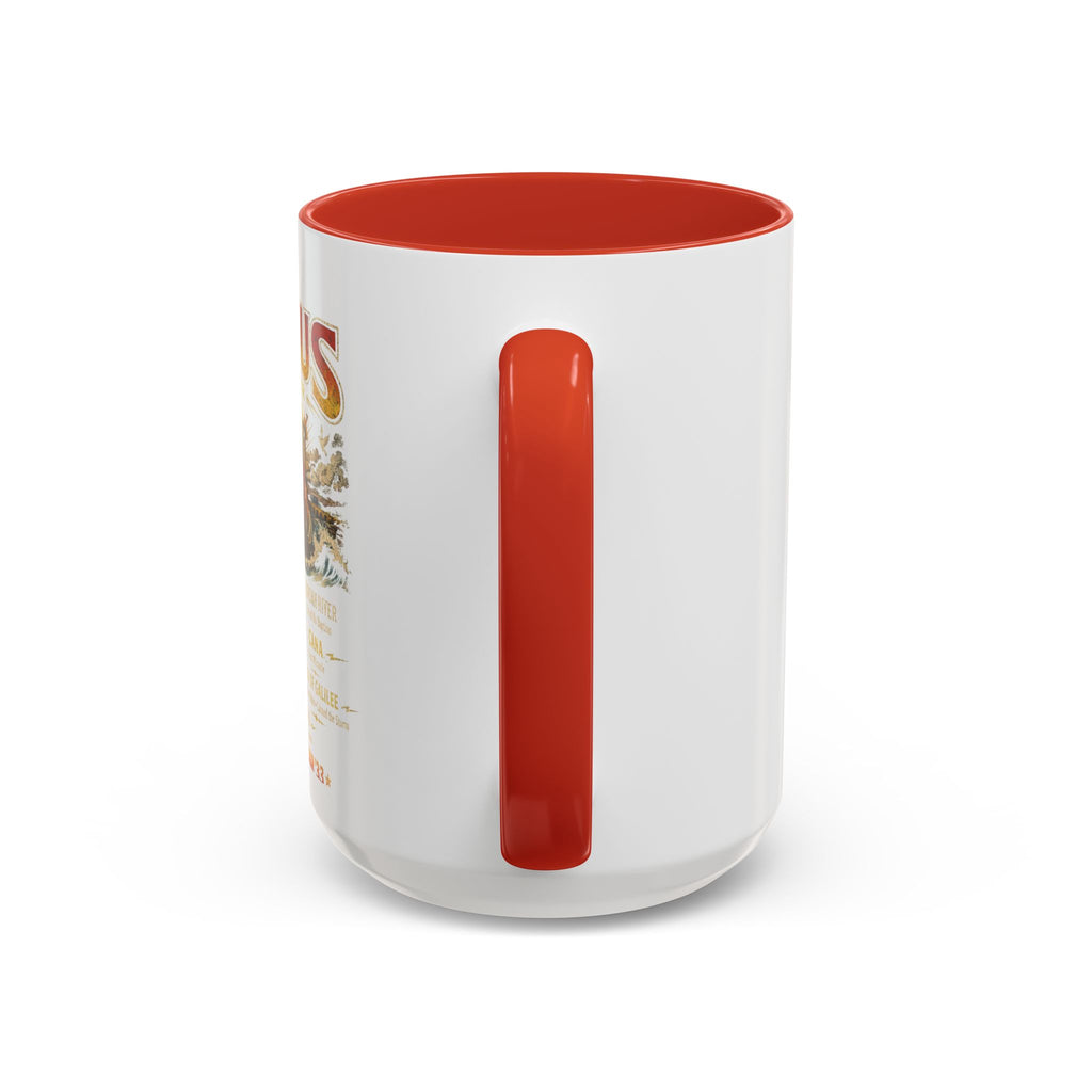 Jesus on Tour Coffee Mug — Band-Tour Style Map of Jesus’ Visits (11/15oz)