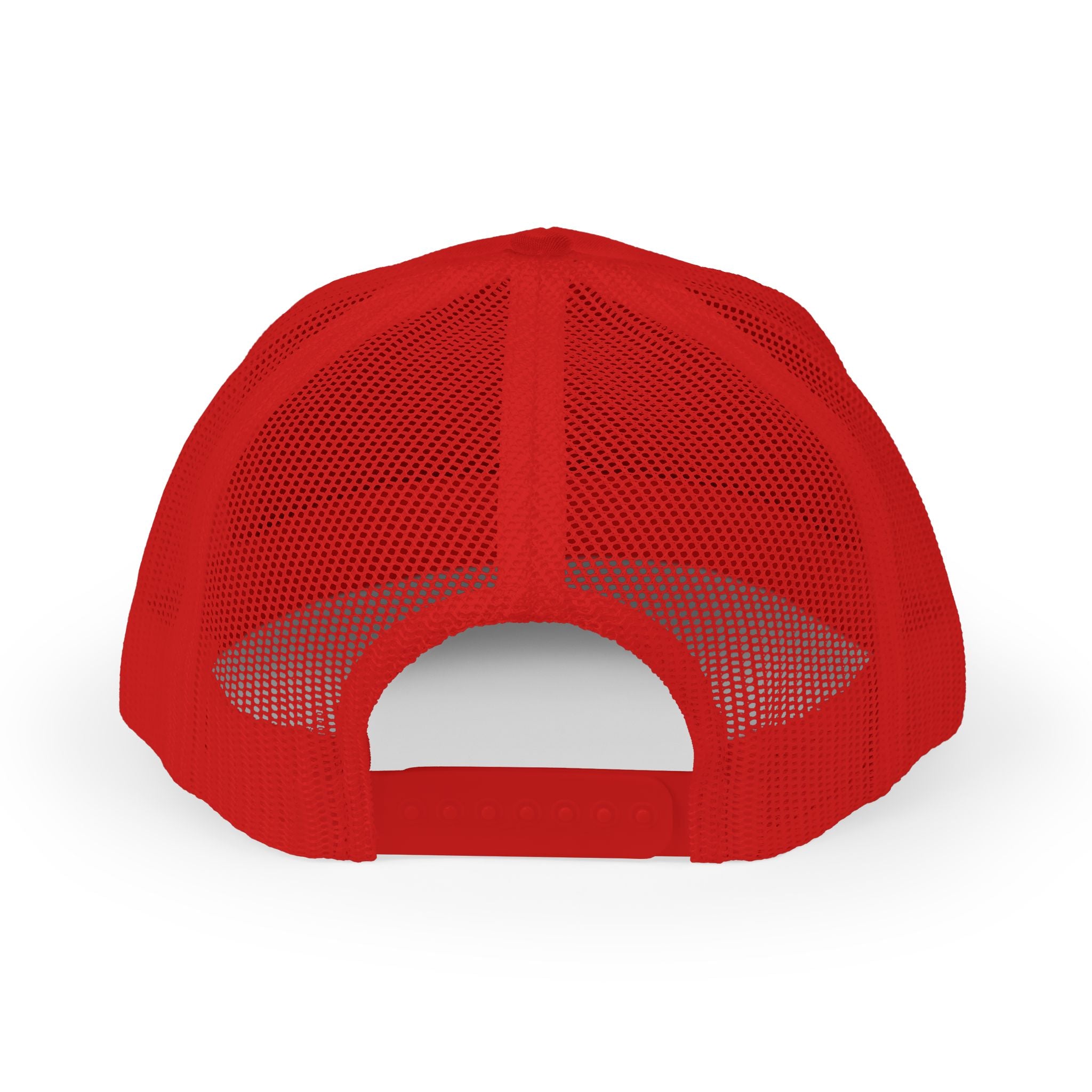 Be Nice Smiley Snapback Trucker Cap — Positive Message Mesh Hat