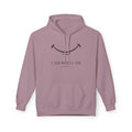 Hoodie — "I Am Who I Am" Minimalist Inspirational Pullover