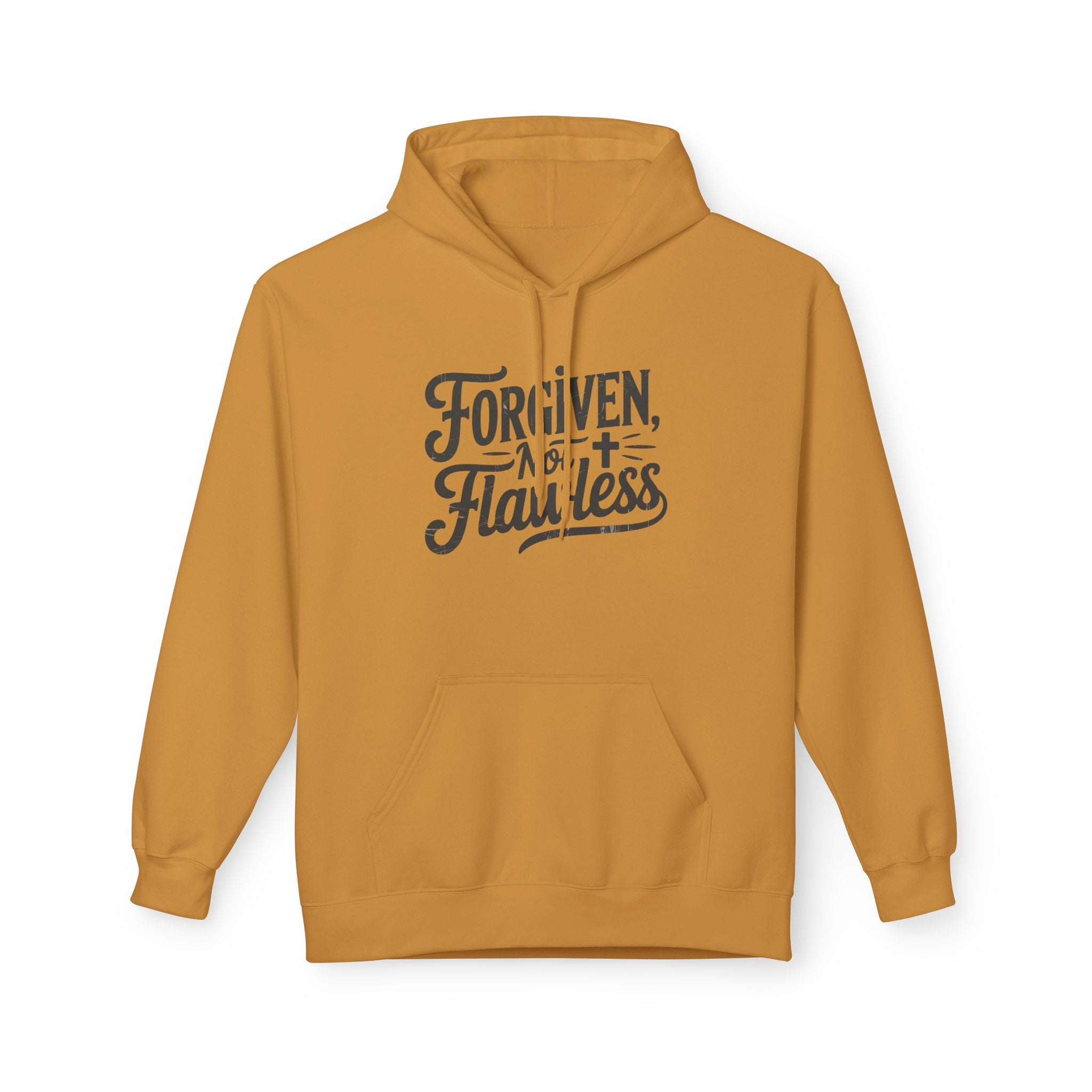 Forgiven Not Flawless Hoodie — Christian Faith Graphic Hoodie