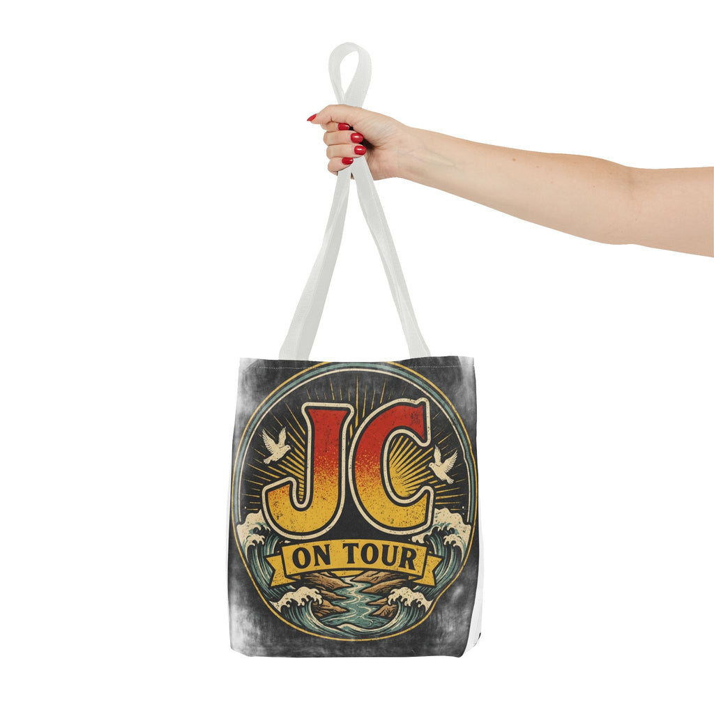 JC On Tour Vintage Graphic Tote Bag