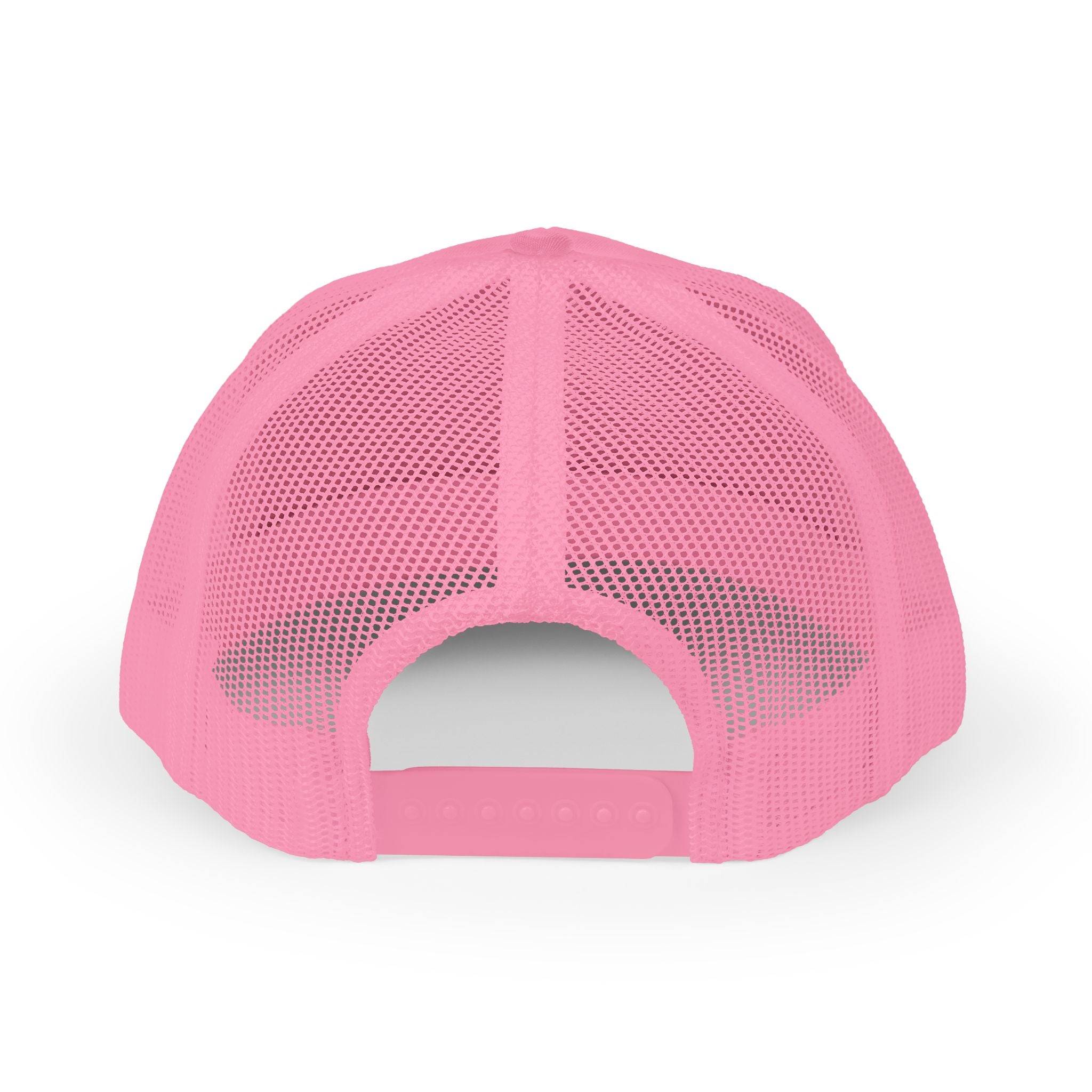 Be Nice Smiley Snapback Trucker Cap — Positive Message Mesh Hat